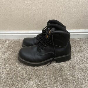 BRAHMA Escott Soft‎ Toe WORK BOOT Black Men's Size 7 W